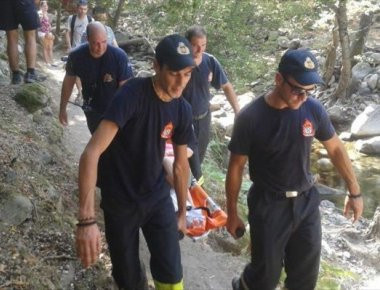 Χανιά: Επιχείρηση διάσωσης 60χρονης στο φαράγγι της Αράδαινας